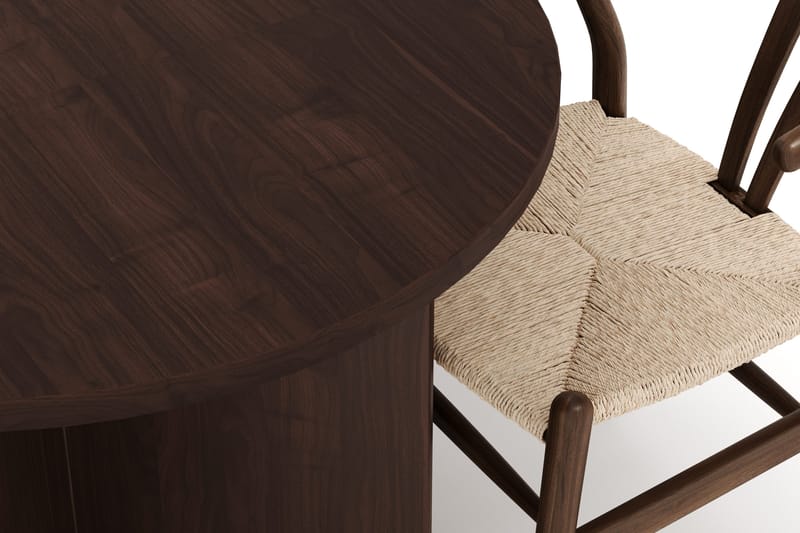 Dano Matbord 180 cm  med 6 Dastoori Matstolar - Valnöt - Möbler - Matplats - Matgrupp & matbord med stolar