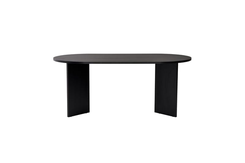 Dano Matbord 180 cm Oval - Natur/Svart - Möbler - Matplats - Matbord & köksbord