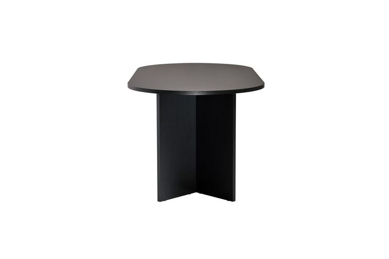 Dano Matbord 180 cm Oval - Natur/Svart - Möbler - Matplats - Matbord & köksbord
