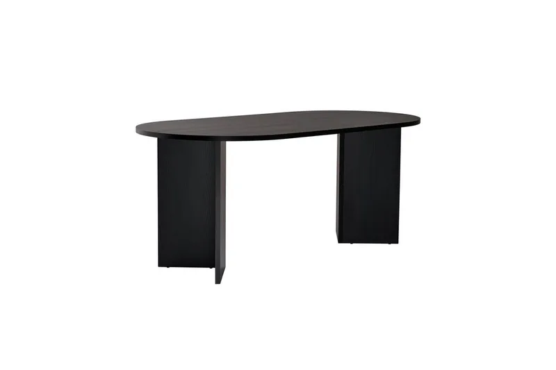 Dano Matbord 180 cm Oval - Natur/Svart - Möbler - Matplats - Matbord & köksbord