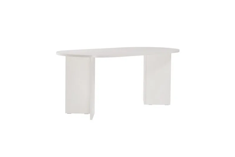 Dano Matbord 180 cm Oval - Natur/Vit - Möbler - Matplats - Matbord & köksbord