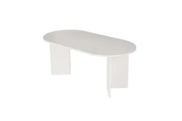 Dano Matbord 180 cm Oval - Natur/Vit - Möbler - Matplats - Matbord & köksbord