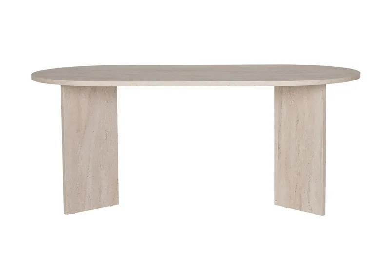 Dano Matbord 180 cm Oval - Taupe - Möbler - Matplats - Matbord & köksbord