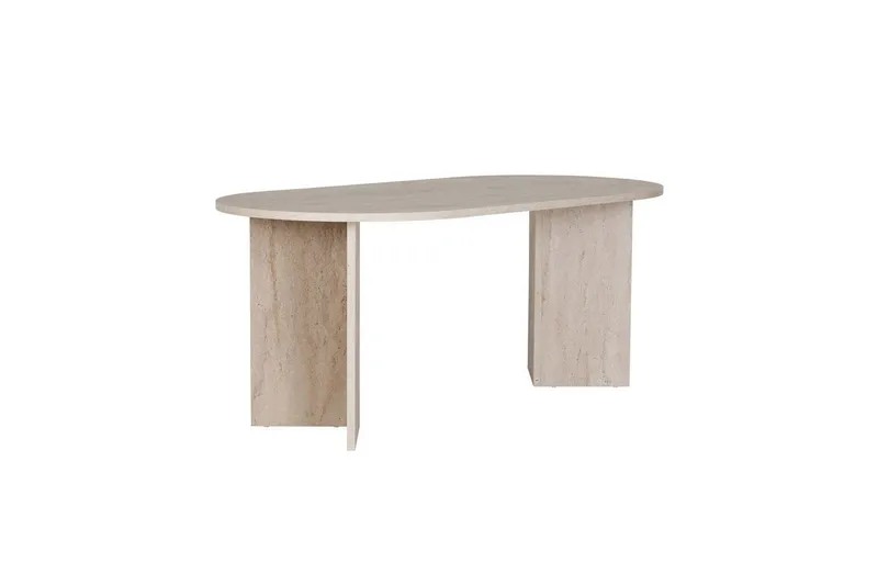 Dano Matbord 180 cm Oval - Taupe - Möbler - Matplats - Matbord & köksbord