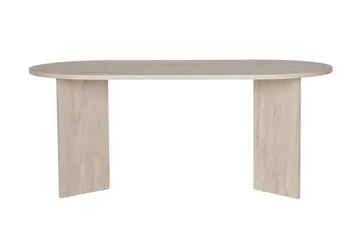 Dano Matbord 180 cm Oval - Taupe - Möbler - Matplats - Matbord & köksbord