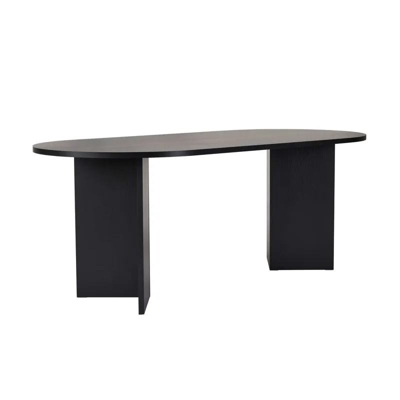 Dano Matbord Oval 200 cm - Svart - Möbler - Matplats - Matbord & köksbord