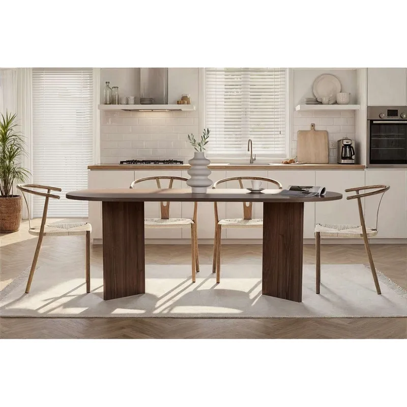 Dano Matbord Oval 200 cm - Valnöt - Möbler - Matplats - Matbord & köksbord