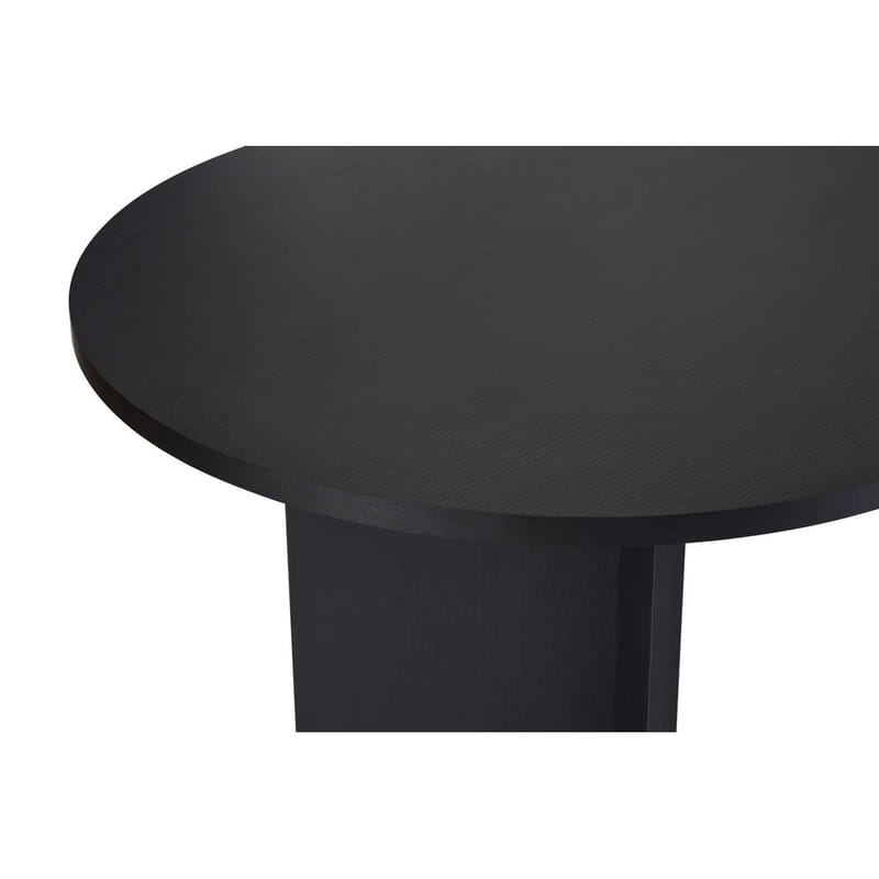 Dano Stort Ovalt Matbord 200 cm med Mörkt Träutseende - Svart - Möbler - Matplats - Matbord & köksbord