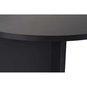Dano Stort Ovalt Matbord 200 cm med Mörkt Träutseende - Svart - Möbler - Matplats - Matbord & köksbord