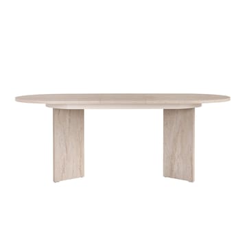 Dano Utdragbart Matbord 160-200 cm Oval - Travertin - Möbler - Matplats - Matbord & köksbord