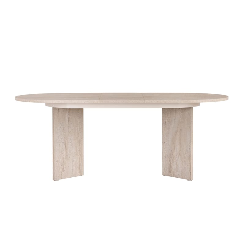 Dano Utdragbart Matbord 160-200 cm Oval - Travertin - Möbler - Matplats - Matbord & köksbord