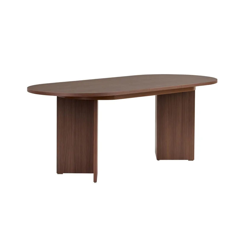 Dano Utdragbart Matbord 160-200 cm Oval - Valnöt - Möbler - Matplats - Matbord & köksbord