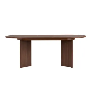 Dano Utdragbart Matbord 160-200 cm Oval - Valnöt - Möbler - Matplats - Matbord & köksbord