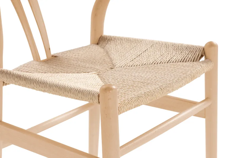 Dastoori Matstol med Armstöd - Vitlaserad / Ek / Trä / Natur - Möbler - Matplats - Matstol & köksstol