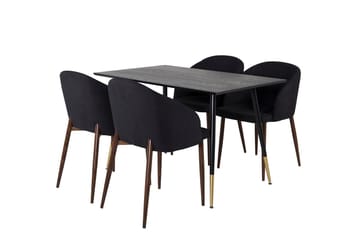 Dipp Matbord 120 cm med 4 Arch Matstol - Möbler - Matplats - Matgrupp & matbord med stolar