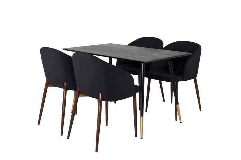 Dipp Matbord 120 cm med 4 Arch Matstol - Möbler - Matplats - Matgrupp & matbord med stolar