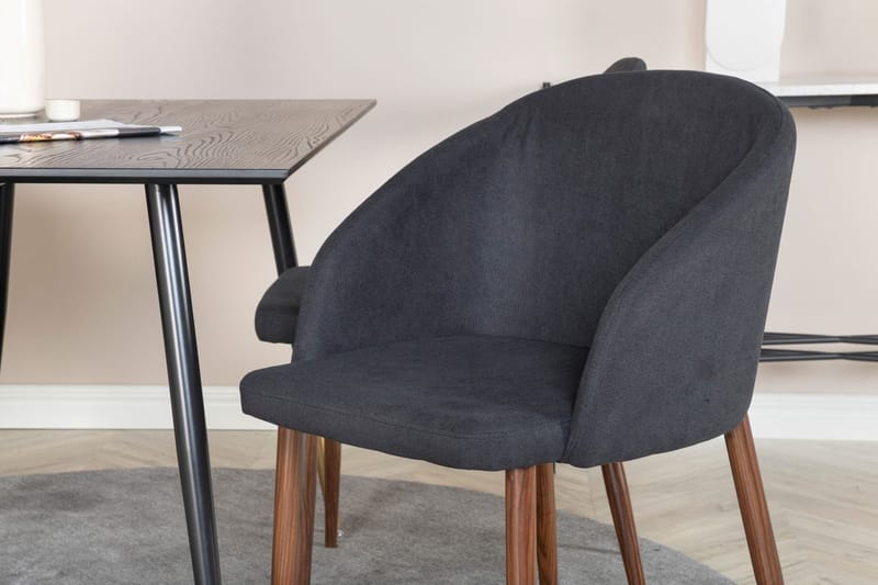 Dipp Matbord 120 cm med 4 Arch Matstol - Möbler - Matplats - Matgrupp & matbord med stolar