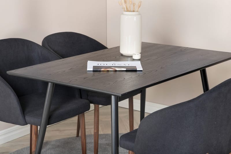 Dipp Matbord 120 cm med 4 Arch Matstol - Möbler - Matplats - Matgrupp & matbord med stolar