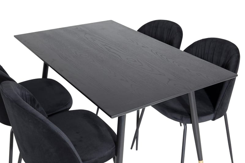 Dipp Matbord 120 cm med 4 Wrinkles Matstol - Möbler - Matplats - Matgrupp & matbord med stolar