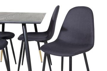 Dipp Matbord 120 cm med 4 Polar Matstol - Möbler - Matplats - Matgrupp & matbord med stolar