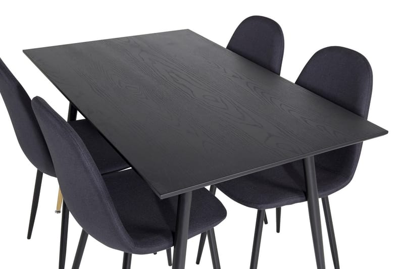 Dipp Matbord 120 cm med 4 Polar Matstol - Möbler - Matplats - Matgrupp & matbord med stolar