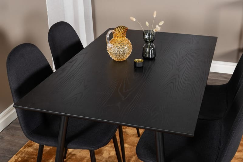 Dipp Matbord 120 cm med 4 Polar Matstol - Möbler - Matplats - Matgrupp & matbord med stolar