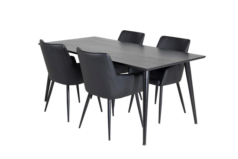 Dipp Matbord 180 cm med 4 Comfort Karmstol - Möbler - Matplats - Matgrupp & matbord med stolar