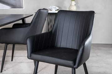 Dipp Matbord 180 cm med 4 Comfort Karmstol - Möbler - Matplats - Matgrupp & matbord med stolar