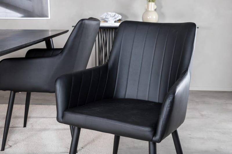 Dipp Matbord 180 cm med 4 Comfort Karmstol - Möbler - Matplats - Matgrupp & matbord med stolar
