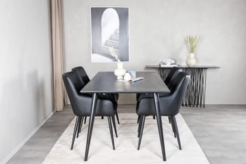Dipp Matbord 180 cm med 4 Comfort Karmstol - Möbler - Matplats - Matgrupp & matbord med stolar