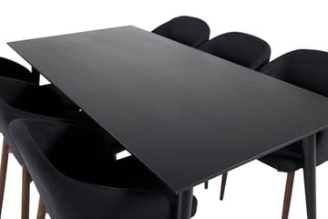 Dipp Matbord 180 cm med 6 Arch Matstol - Möbler - Matplats - Matgrupp & matbord med stolar