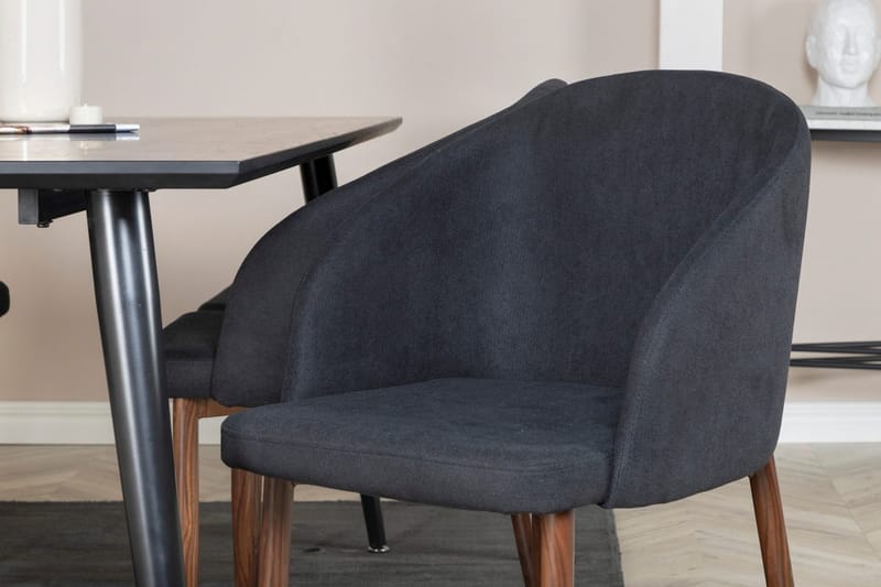 Dipp Matbord 180 cm med 6 Arch Matstol - Möbler - Matplats - Matgrupp & matbord med stolar