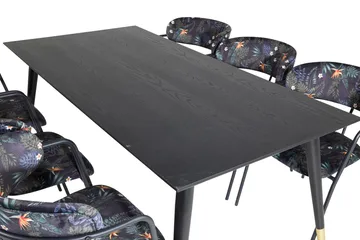 Dipp Matbord 180 cm med 6 Arrow Fåtölj - Möbler - Matplats - Matgrupp & matbord med stolar