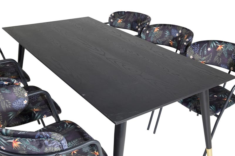Dipp Matbord 180 cm med 6 Arrow Fåtölj - Möbler - Matplats - Matgrupp & matbord med stolar