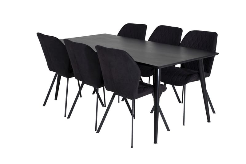 Dipp Matbord 180 cm med 6 Gemma Matstol - Möbler - Matplats - Matgrupp & matbord med stolar