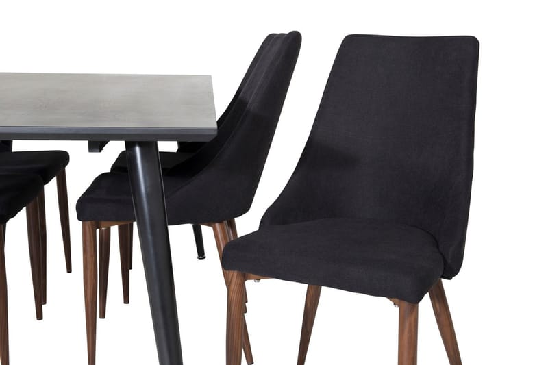 Dipp Matbord 180 cm med 6 Leone Matstol - Möbler - Matplats - Matgrupp & matbord med stolar