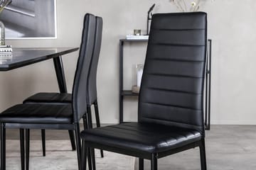 Dipp Matbord 180 cm med 6 Slim Matstol - Möbler - Matplats - Matgrupp & matbord med stolar