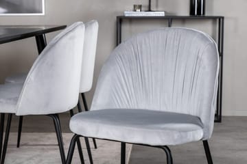 Dipp Matbord 180 cm med 6 Wrinkles Matstol - Möbler - Matplats - Matgrupp & matbord med stolar
