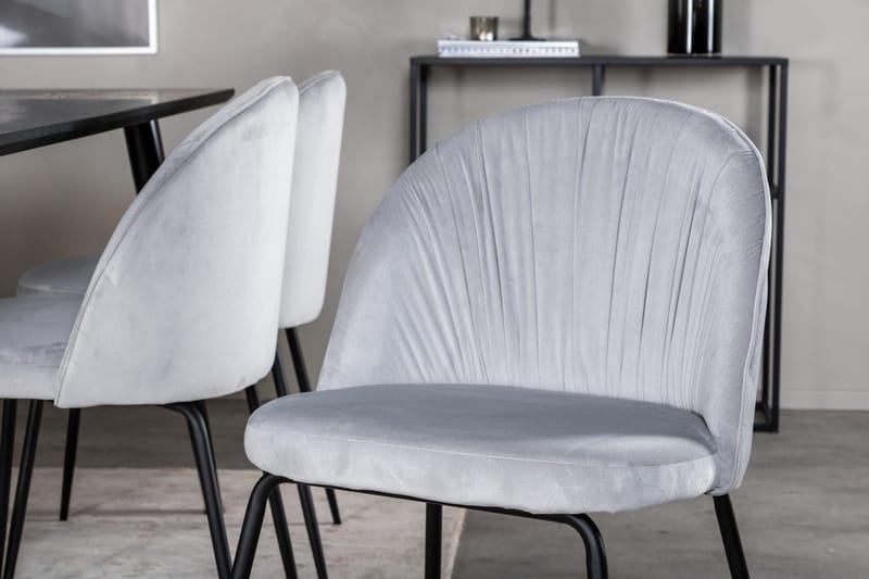 Dipp Matbord 180 cm med 6 Wrinkles Matstol - Möbler - Matplats - Matgrupp & matbord med stolar
