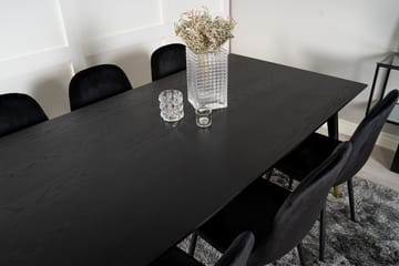 Dipp Matbord 180 cm med 6 Polar Köksstol - Möbler - Matplats - Matgrupp & matbord med stolar
