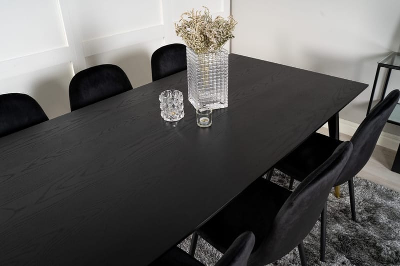 Dipp Matbord 180 cm med 6 Polar Köksstol - Möbler - Matplats - Matgrupp & matbord med stolar
