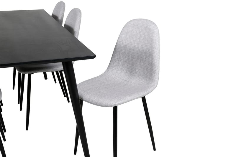 Dipp Matbord 180 cm med 6 Polar Matstol - Möbler - Matplats - Matgrupp & matbord med stolar