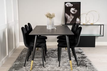 Dipp Matbord 180 cm med 6 Polar Köksstol - Möbler - Matplats - Matgrupp & matbord med stolar