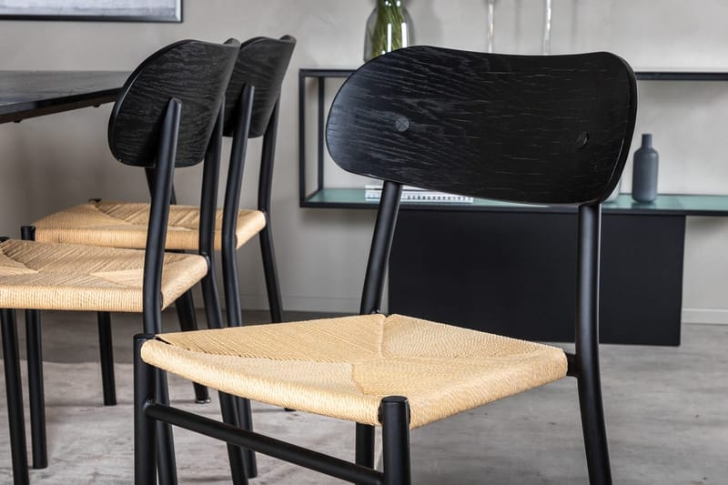 Dipp Matbord 180 cm med 6 Polly Matstol - Möbler - Matplats - Matgrupp & matbord med stolar
