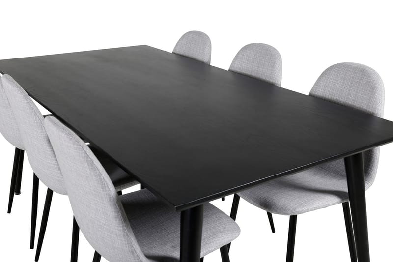 Dipp Matbord 180 cm med 6 Polar Matstol - Möbler - Matplats - Matgrupp & matbord med stolar