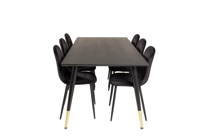 Dipp Matbord 180 cm med 6 Polar Köksstol - Möbler - Matplats - Matgrupp & matbord med stolar