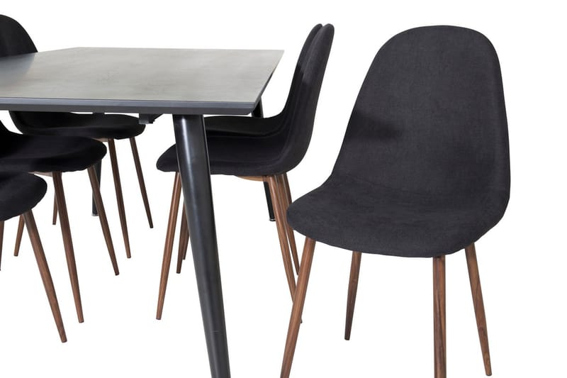 Dipp Matbord 180 cm med 6 Polar Matstol - Möbler - Matplats - Matgrupp & matbord med stolar