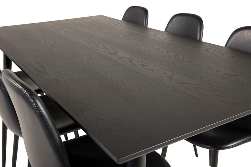 Dipp Matbord 180 cm med 6 Polar Köksstol - Möbler - Matplats - Matgrupp & matbord med stolar