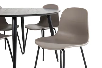 Dipp Matbord med 4 Arctic Matstol - Möbler - Matplats - Matgrupp & matbord med stolar