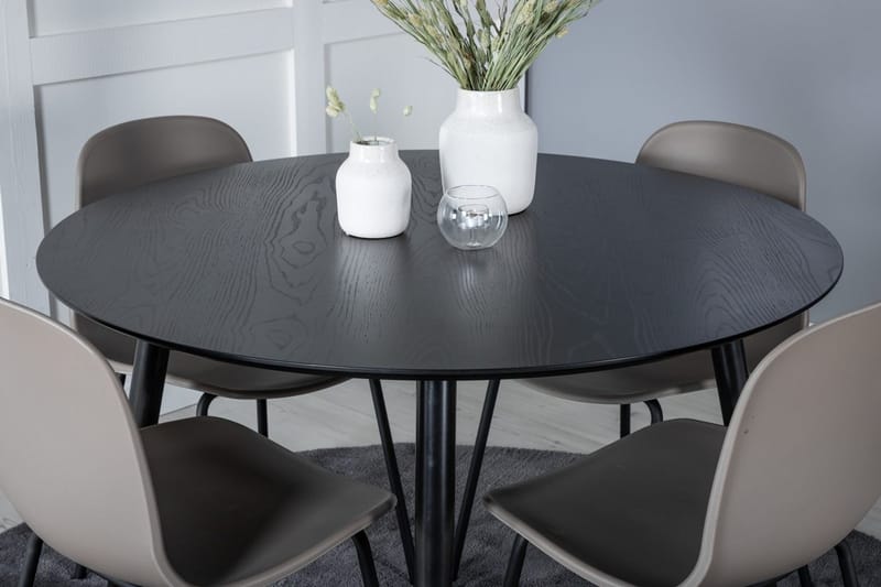 Dipp Matbord med 4 Arctic Matstol - Möbler - Matplats - Matgrupp & matbord med stolar